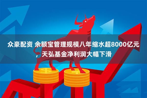 众豪配资 余额宝管理规模八年缩水超8000亿元，天弘基金净利润大幅下滑